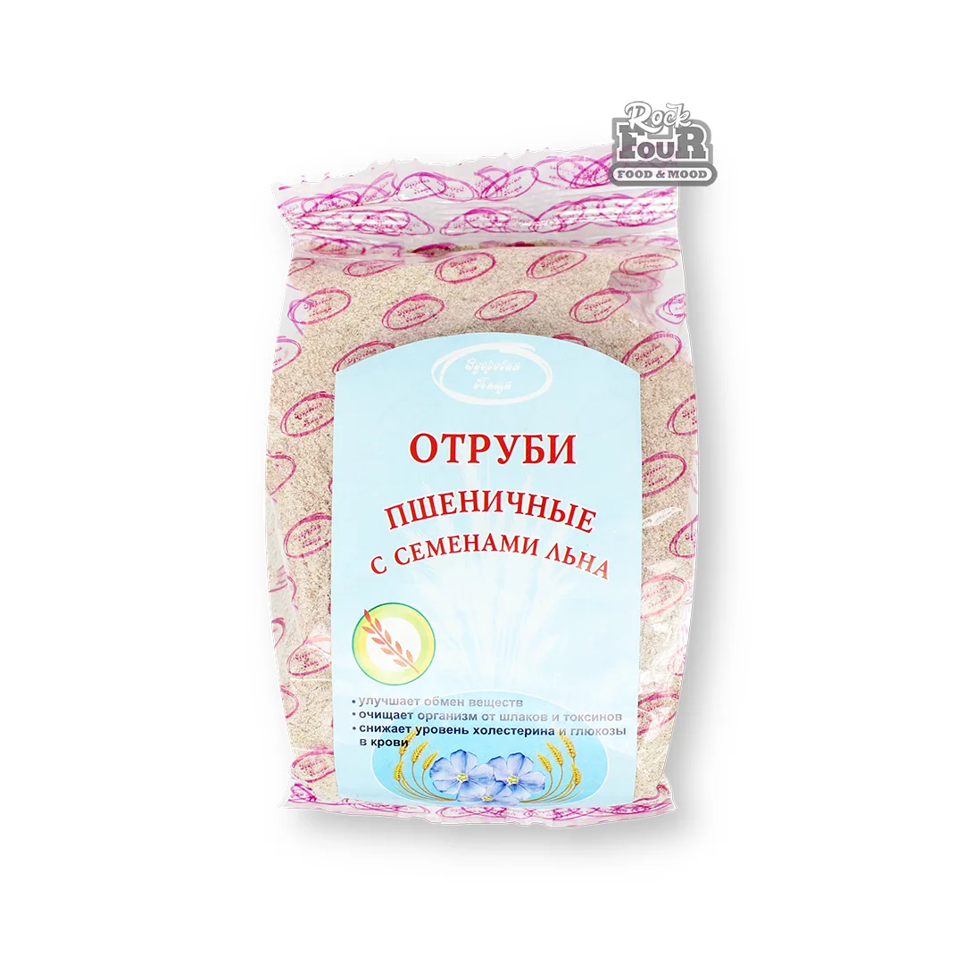 Wheat bran "Zdorovaya Pishcha" with flax seeds 300g